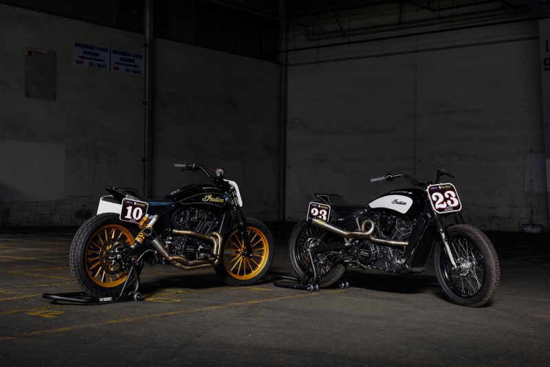 Illustration for article titled Indian's New Scout Sixty Is About To Go Flat Track Racing